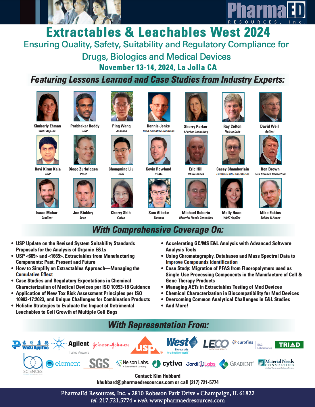 Extractables & Leachables West 2024